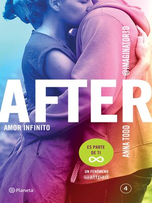 cover image of After. Amor infinito (Serie After 4) Edición mexicana